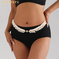 New Arrivals Handmade Woven Shell Body Chain Adjustable Waist Chain for Summer Beach Vacation Accessories Jewelry