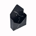 CSMD Chinese Manufacturer Ready to Ship Gift Packaging Retail Black Marble Design Cardboard Envelope Flower Boxes for Mother Day