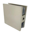 Condibe Shower Door Brush Nickel Wall Mounting Glass Clip