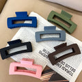 10 Color Plastic Claw Hair Clips for Women and Girls Strong Hold for Thin and Thick Hair Big Size Large Claw Hair Holder