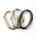 Deepeel BF063 88*46mm Bag Accessories DIY Handbag Hardware Decorative Storage Bag Handle Oval Metal Bag Handle