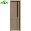 Modern Style Simple Design Carbon Crystal Wooden Door for Interior and Apartment Waterproof Slab Doors
