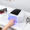 72W High Power UV LED Gel Nail Lamp Built-in Large Capacity Battery Professional Charging Nail Dryer With Smart Touch Display