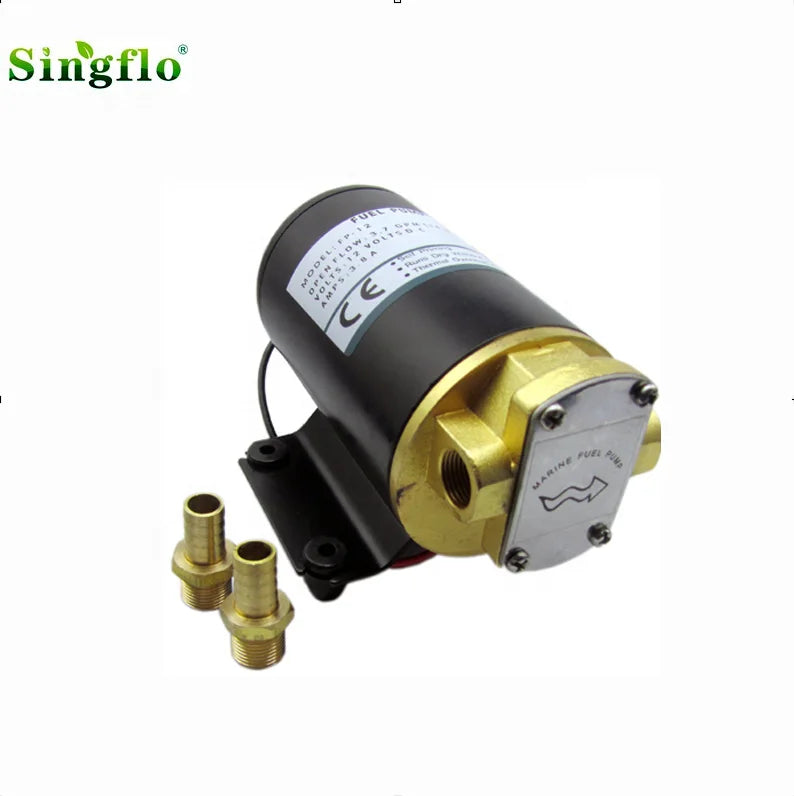 Singflo DC 12V Electric Fuel Transfer Pump  Oil Gear Pump