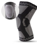 HX063 Ollas Nylon Knee Sleeve Compression Knee Brace Knee Support for Running Basketball