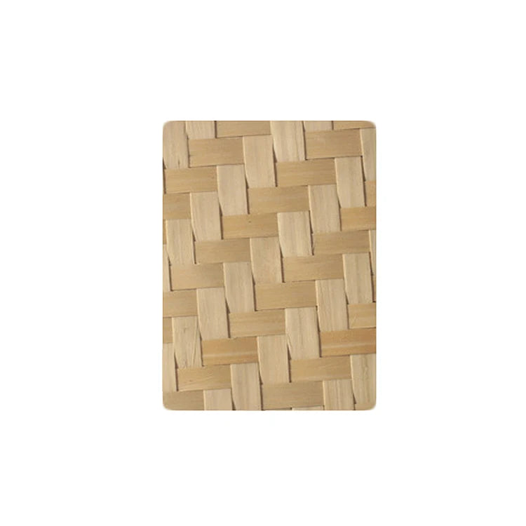 Woven Bamboo Sheet Wall Covering for Ceiling Eco-Friendly Hotel Indoor Decor