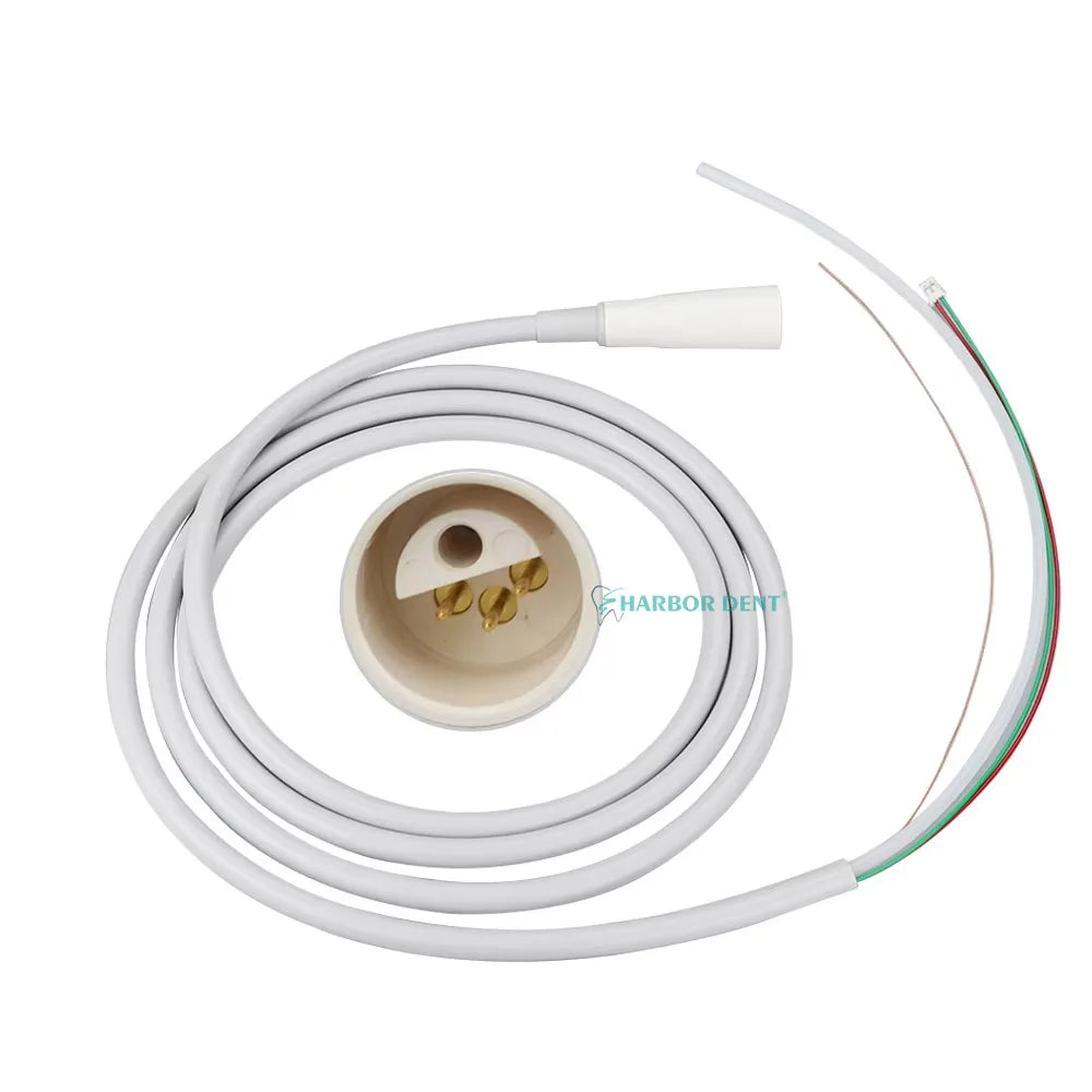 Electric Dental Ultrasonic Scaler Handpiece with Silicone Cable Tube Denatl Chair Spare Parts