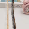 JFL052 Stock 15# Aluminum Chain Wrapped Mesh Fabric Lace Clothing Accessories Headband Accessories Waist Accessories