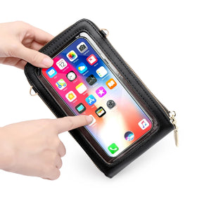 MIYIN Women Hand Bags Touch Screen Mini Mobile Phone Bag Purses and Handbags Women Cell Phone Small Shoulder Cross Body Bag