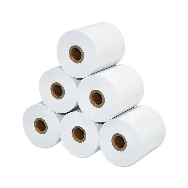 Thermal Paper Roll 57x40mm Thermal-Paper-Rolls-80x80 Casher Paper Till Rolls 80x80 Thermal  Cash Register Till Receipt Tape