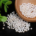 1.5-4mm Natural White Color Freshwater Round Pearl Loose Beads for Jewelry Making