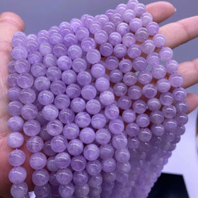 Factory Price 6/8/10mm Natural Stone Beads Beading Crystal Bumblebee Pink Opal Canada Jade Stone Beads for Jewelry Making