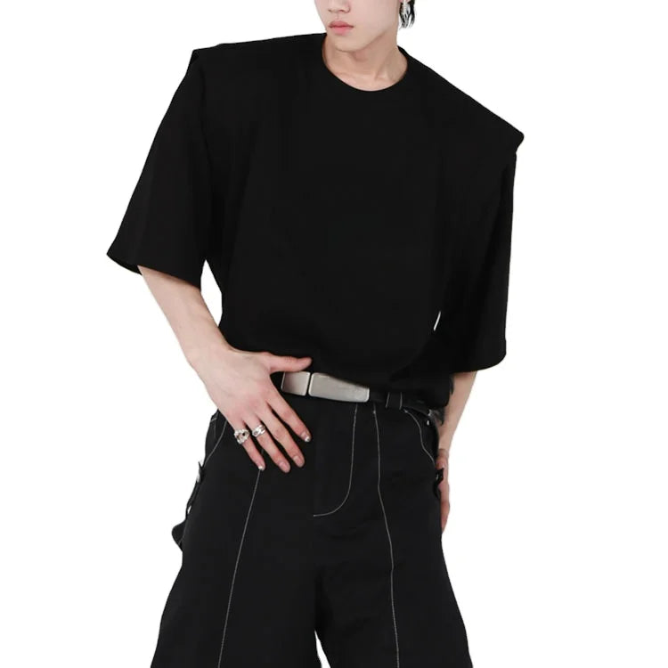 2026 Wholesale Custom 100% Cotton T Shirt for Men Oversized 250-300GSM Men's Crew Neck T-shirts