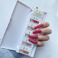 6 Solid Colors UV LED Soak-Off Nail Polish Palette Cream Gel UV Nail Polish