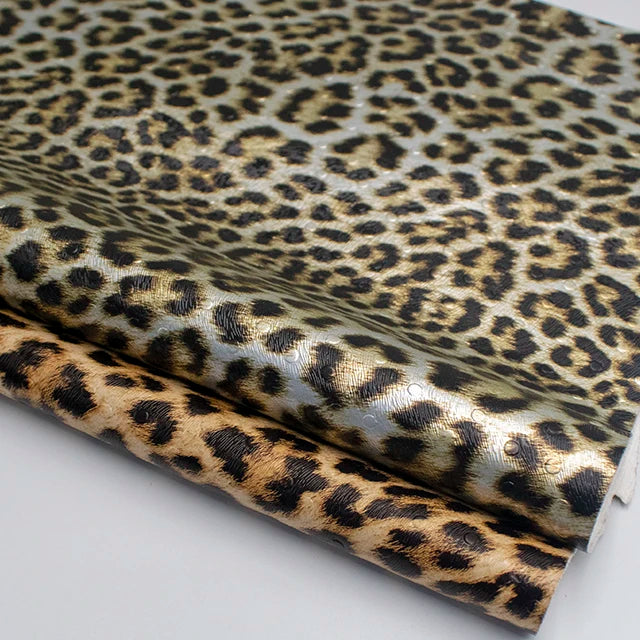 Wholesale Faux Synthetic Leopard Print Pu/pvc Leather Good Prices for Making Shoes/bags/belt Material MegaBDM
