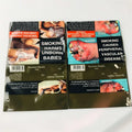 Smoking Leaf Plastic Packaging Zipper Bag Rolling Tobacco Pouches
