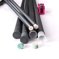 SW Low Deflection 11.8mm 11.9mm 12.4mm Tacos De Billar Carbon Fiber Pool Cue Shaft Blank Carbon Fiber Billiard Cue Shaft Blanks