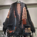 Boutique Wholesale 2026 Autumn New Fashionable Knitted Cardigan Loose Casual Women's Sweater