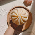 Swirl Ball Candle Mold Geometric Sphere Spiral Silicone Molds Unique Wavy Modern Twirl Round Candles Mould