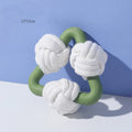 Dog Tug Toys Bite-resistant Teething Ring Dog Toy Interactive Training Pet Supplies