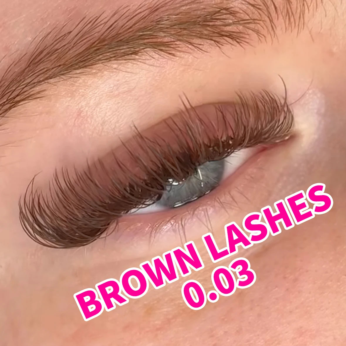 Abonnie Eyelash Extensions j C Cc D Dd m Curl Light Brown Lash Extensions Brown Cashmere Lash Trays