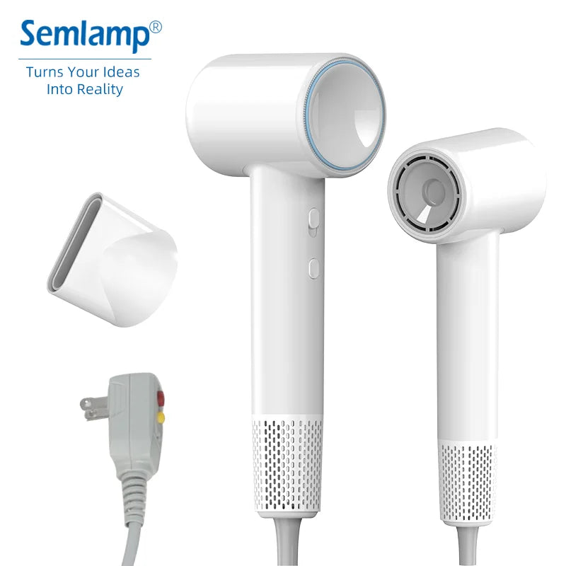 Professional Salon Leakage Protection BLDC High Speed Hair Dryer 110000 RPM Motor Fast Drying Natural Ionic Hotels Households