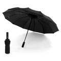 Wholesale Multicolor 12 Ribs Fashion Strong 3 Folding Sunshade Umbrella Custom logo Size Umbrella