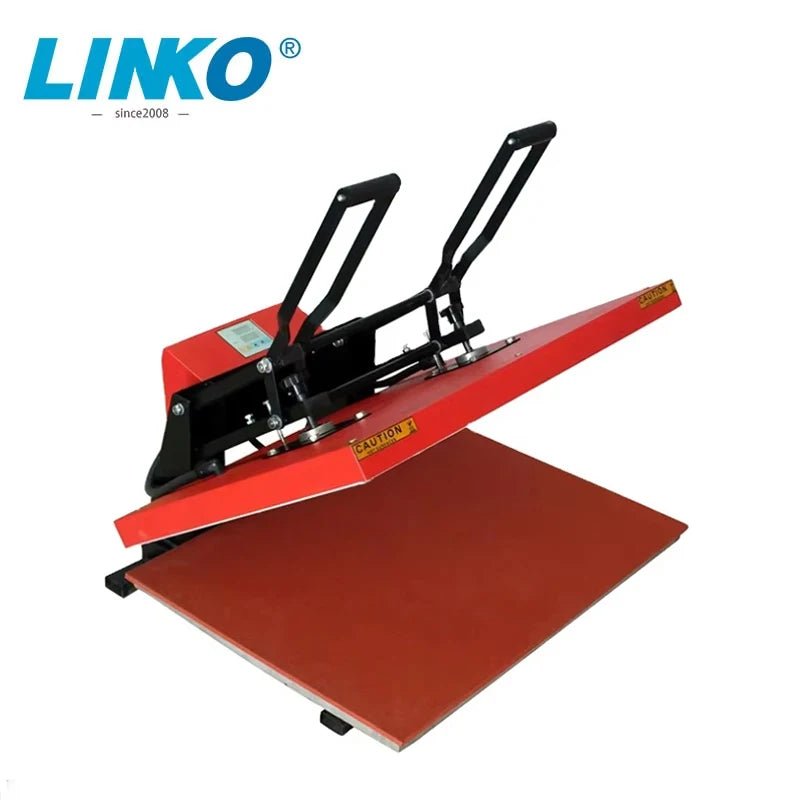 LINKO 38cmx38cm Best Price Sublimation Photo Glass Plate Mouse Pad Wood T-shirt Heat Press Sublimation Lanyard Roll Machine