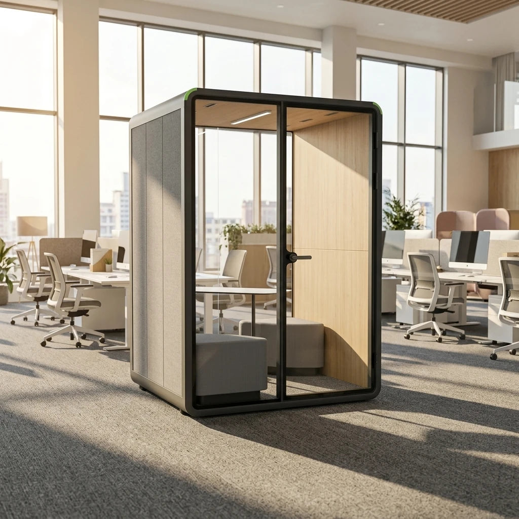 Soundproof Office Phone Booth / Office Phone Pod / Privacy Cellphone Booth Office Work Pod Sound Insulation Pavilion