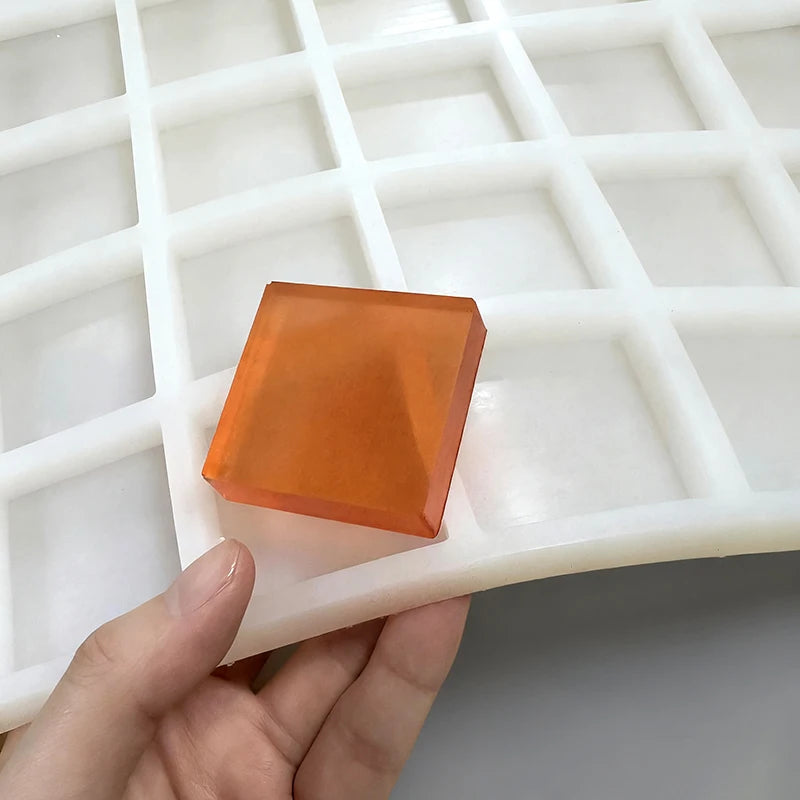 2.5 ml 625Cavity Square Silicone Caramel Candy Baking Molds Jelly Gummy Mold for Jelly Gummy Caramels Candy Chocolate