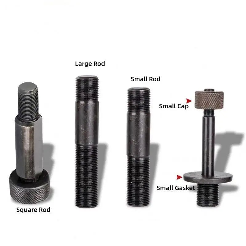 Customized 20 X10mm Steel Small Pull Rod Hydraulic Driver Draw Stud Punchers Kit with Gasket Lock Manual Knockout Hole Opener