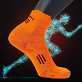 2025 New Summer Micro Compression Training Sports Socks Anti Friction Low Cut Tab for Fitness Flight Running & Cycling High Crew