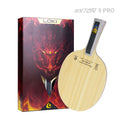 LOKI Rxton 9Pro Low MOQ OEM Logo Ping Pong Professional Allround Blade 7 Ply Basalt CNF Fiber Blade Table Tennis