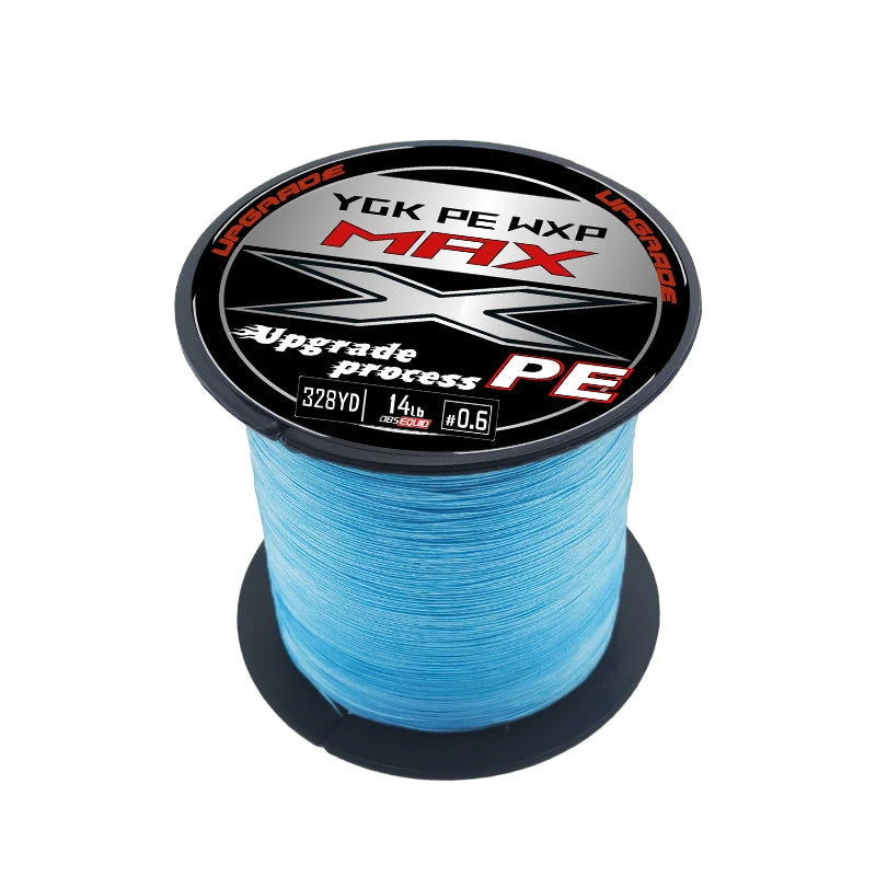 YGK PE WXP Multifilament 300m Super Strong Floating Fishing Line Japan 4x Saltwater Wires Thread Cord Lake Position for Buoyancy