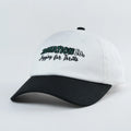 Designer Caps Two Tone Color 100% Cotton Unstructured Baseball Hats Stitch Logo Hot Sale