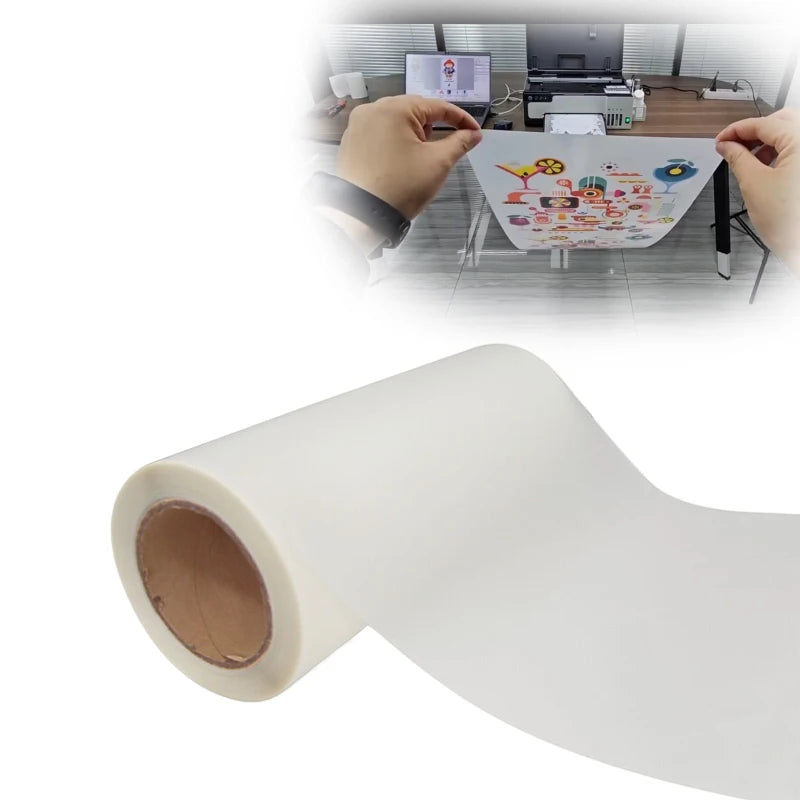 Double Side DTF Pet Film 30cm 60cm Dtf Printer Transfer Hot Peel Sheet Transfer Film for Clothing Heat Transfer Printing
