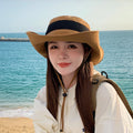 Fashion Girls Anti Uv Beach Sun Bucket Hat Summer Waterproof Cycling Outdoor Women Travel Hat