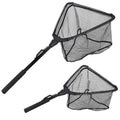 WEIHE Foldable Triangle Head Landing Net 30*30cm 40*30cm Aluminium Alloy Rod