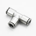 2.5MPa Max  Pressure MPE 4mm 6mm 8mm 10mm 12mm 14mm 16mm T Type One Touch High Pressure Air Pneumatic Connector Tee Air Fitting