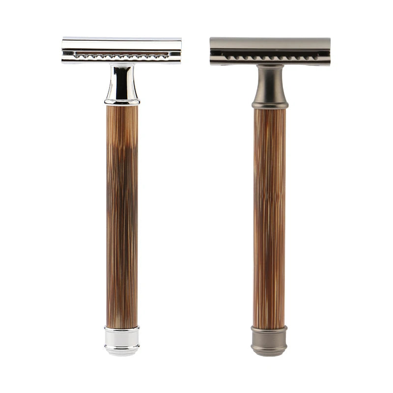 Premium Quality zero Waste Bamboo Safety razor Double Edge Shaving Safety razor MegaBDM