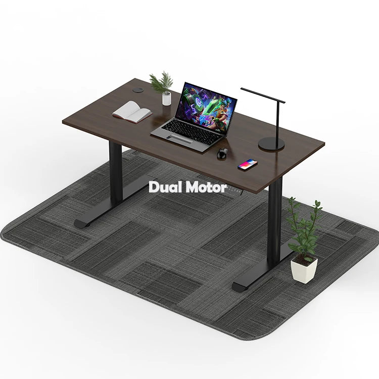 Ergonomic Modern Computer Sit Stand Table Dual Motor Standing Smart Electric Height Adjustable Desk Frame