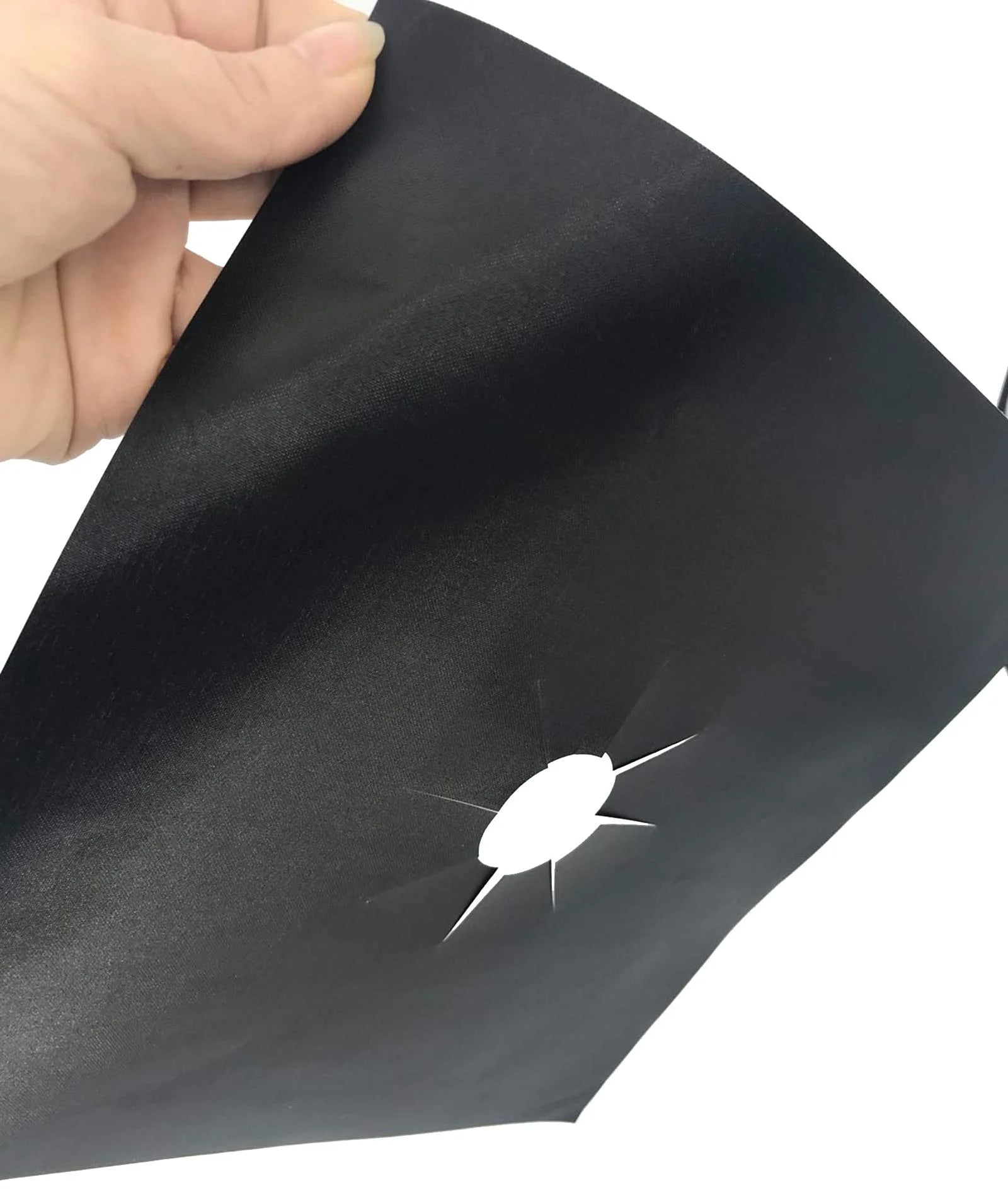 PTFE Gas Range Protectors Black Gas Stove Burner Covers Stove Top Liner Glass Top Stove Protector