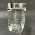 2025 Dining Table Solid Crystal Candlestick Transparent Candle Holders for  Christmas Gifts