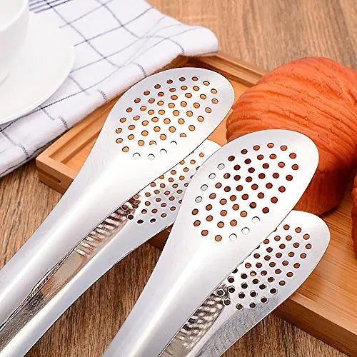 Kitchen Tong Stainless Steel Food Tong Heatproof Baking Clip Pastry Clamp  Cooking  BBQ Tools Cookware Kitchen Utensils