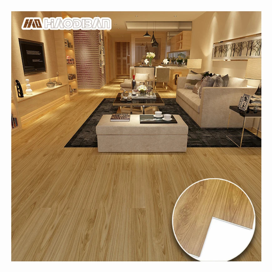 CE Certified Eco-Friendly SPC Flooring 6mm 7mm 8mm Thick Wood Look Click Lock Luxury Vinyl Plank Lvp Flooring