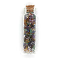 DIY Crystal Gemstone Perfume Bottle Glass Essential Oil Gemstone Mixed Stones Roller Ball Bottle Semiprecious Stone Crafts