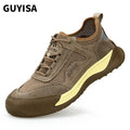 GUYISA New Unisex Safety Shoes Anti-Smashing Steel Toe 200J Protection Summer Autumn