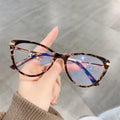 Cheap Price Wholesale Custom Logo Metal TR90 Spring Hinge Optical Frame Cat Eye Eyeglasses Anti Blue Light Glasses Eyewear