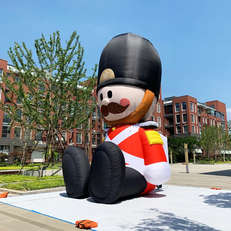 8m Aero Inflatable Cartoon Character Outdoor Blow up Mascot Decorative Custom Inflatable Cartoon Knight