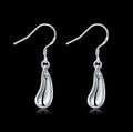 New 925 Silver Water Drop Earrings Smooth Compact Drop Earrings for Women Charming Jewelry Gifts